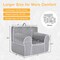 Upholstered Kids Sofa with Velvet Fabric and High Quality Sponge